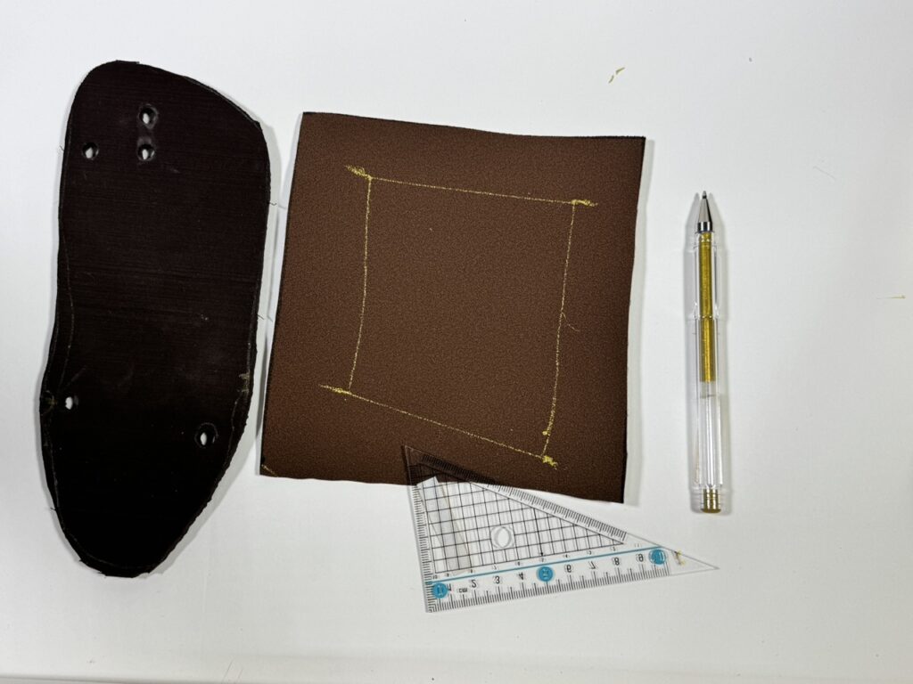 中足部分に貼る場合の貼り方7