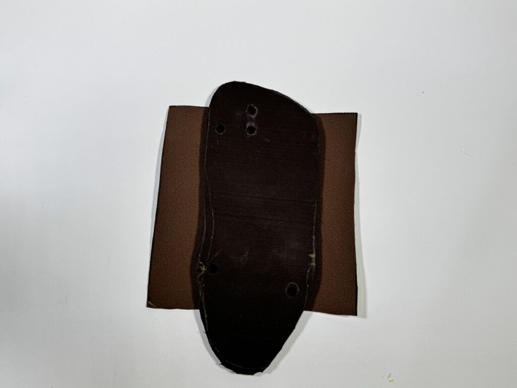 中足部分に貼る場合の貼り方1