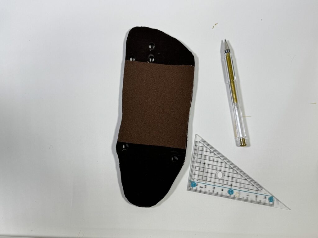 中足部分に貼る場合の貼り方9