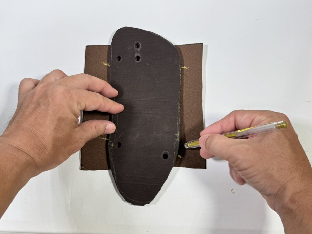 中足部分に貼る場合の貼り方4