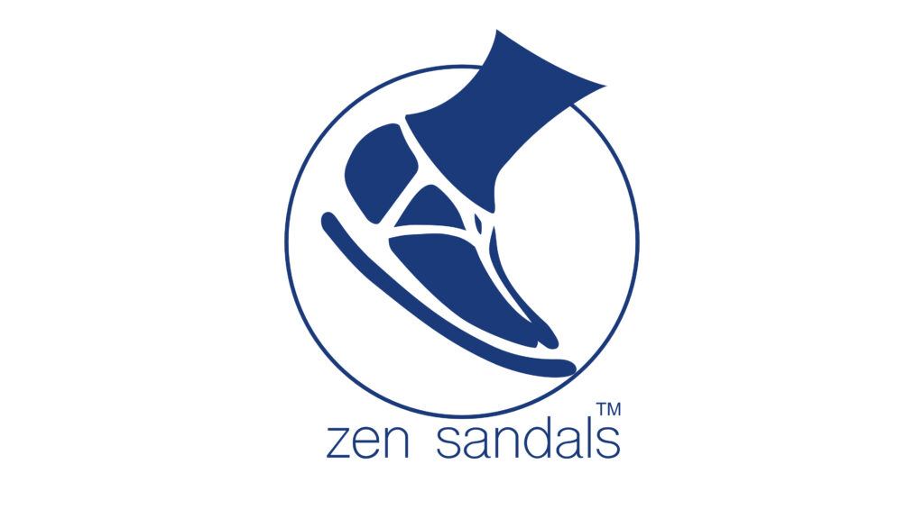 zen sandals 禅サンダル ロゴ