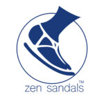zen sandals 禅サンダル ロゴ